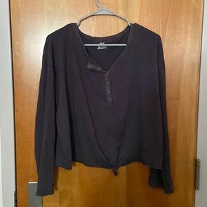 Long sleeve aerie top, size Medium